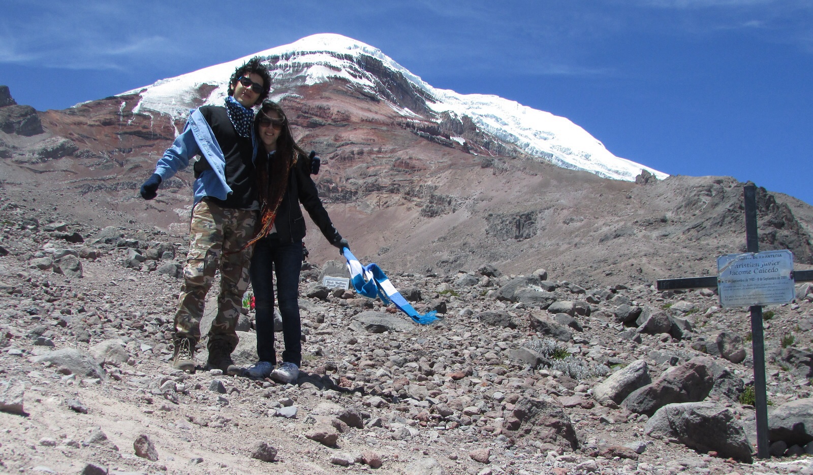 Journey to the Chimborazo volcano.