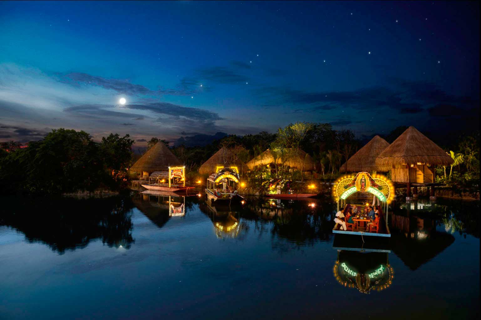 Xoximilco in Cancun